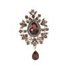Water Drop Brooch, High-end Women's Luxury Crystal Brooch, Fashionable and Elegant Brooch