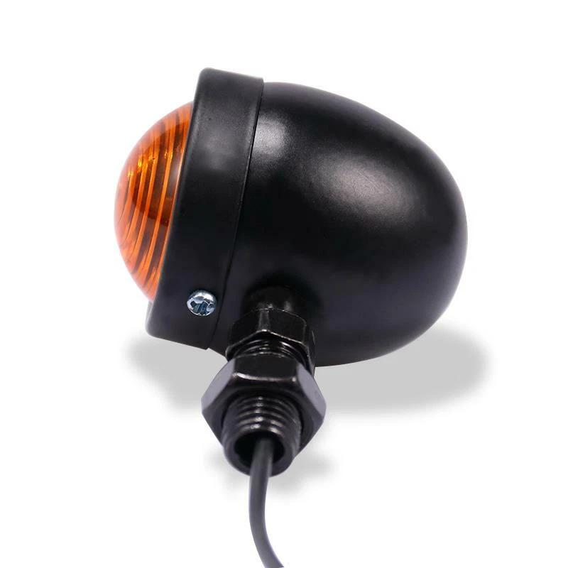 2PCS Motorcycle Turn Signals Motorcycle Accessories Universal 12V Single Wire Turn Signals Lights Motorcycle Rear Tail Light