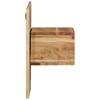 VidaXL Bedside Table 50x27x50 Cm Solid Acacia Wood, Bedside Cabinet, Bedroom Furniture, Bedside Table In 4017523