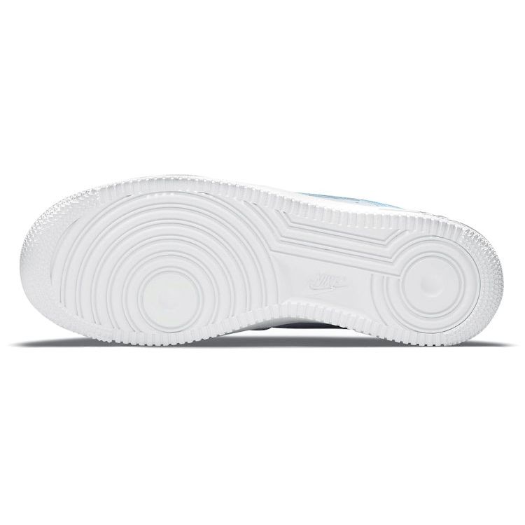 Nike Air Force 1 07 LV8 Psychic Blue Men Sneakers White Football-Grey CZ0337-400
