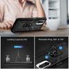 Protective Case - E.F.CONNECTION - Xiaomi Mi 11i - Soft Silicone - Support Ring - Black