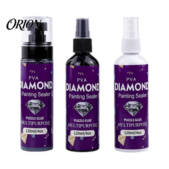 Transparent Diamond Glue Art Sealer Spray, Quick-Drying Permanent Protective Glue, Enhance Luster Painting Supplies for DIY Crafts Puzzles And
