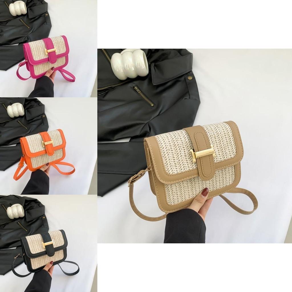 Chic Street Style Pu Shoulder Bag Medium Square Crossbody Bag 2024 Spring Fashion