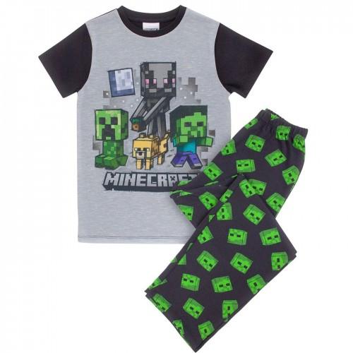 Minecraft Set de pijamale zombie pentru baieti