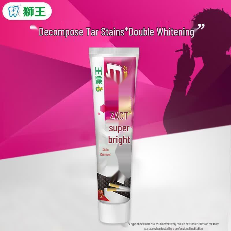 LION Stain Removal Whitening Fluoride Toothpaste