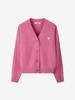 Luvm V-Neck Wool Cardigan_Pink