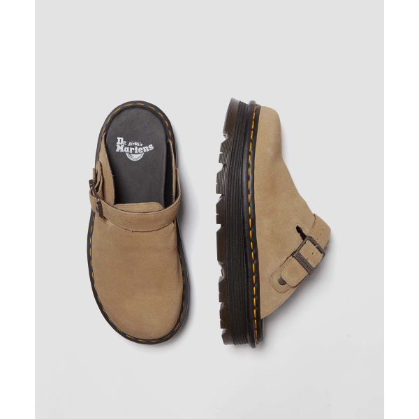 Dr. Martens Zebzag Suede Casual Slingback Platform Mule Savannah Tan Unisex tenisky 31737439