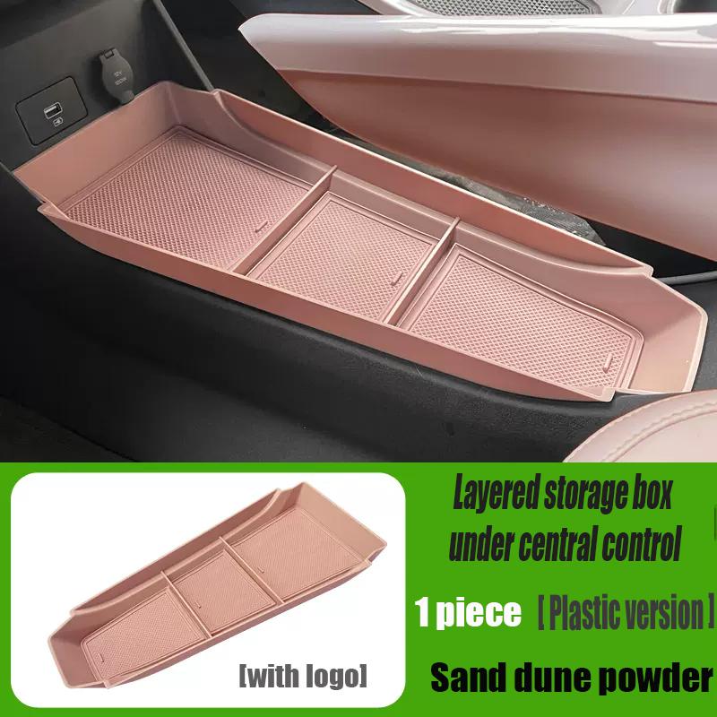 For BYD Seagull Dolphin Mini 2025 2024 Storage Box Under Central Control Layered Storage Box Storage Box Under Armrest Box