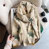Thick Blanket Winter Warm Scarf For Women Fashion Floral Print Cashmere Shawl Wraps Pashmina Scarf Stoles Bufanda Female