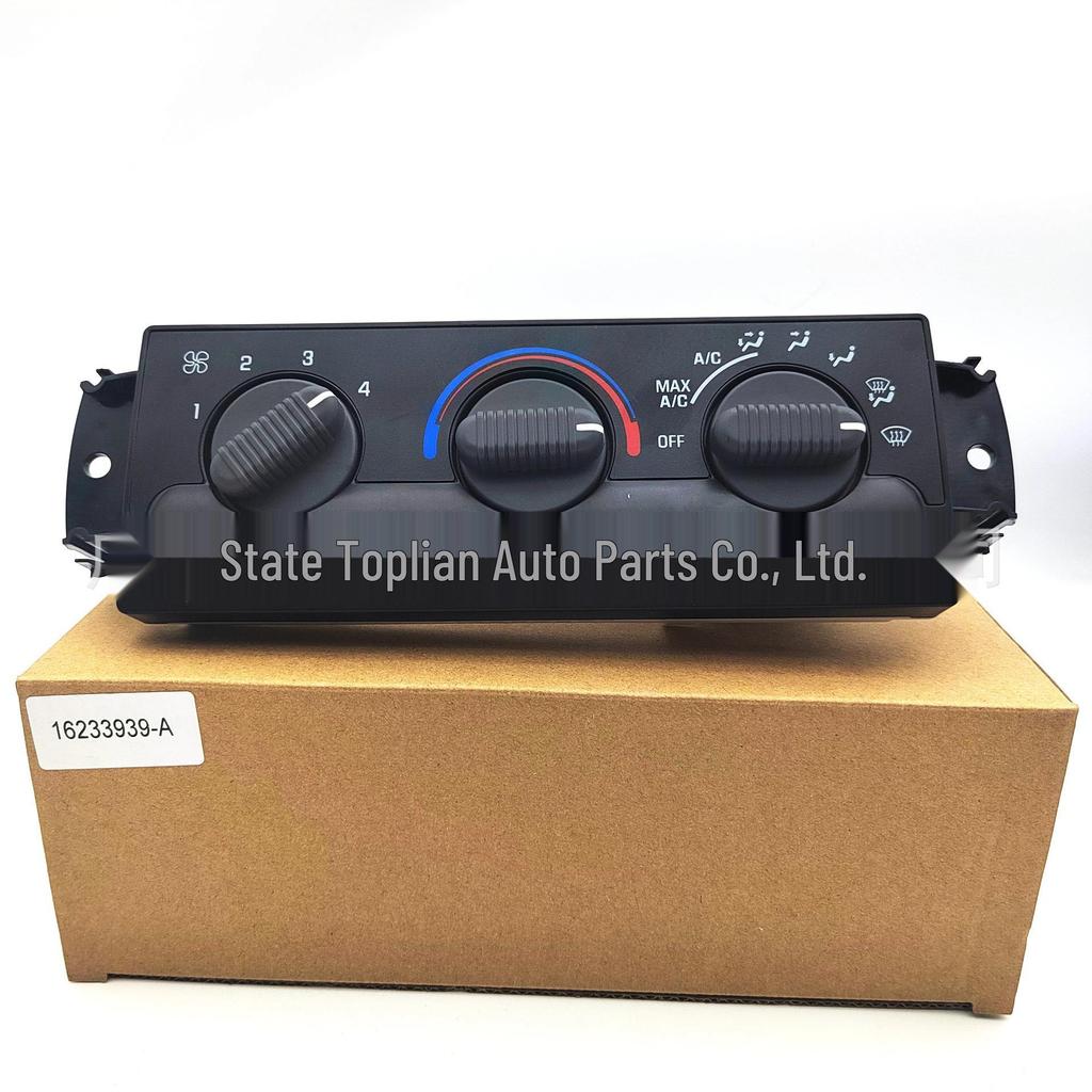 16233939-A: Compatible with Chevrolet GMC AC Climate Control Panel
