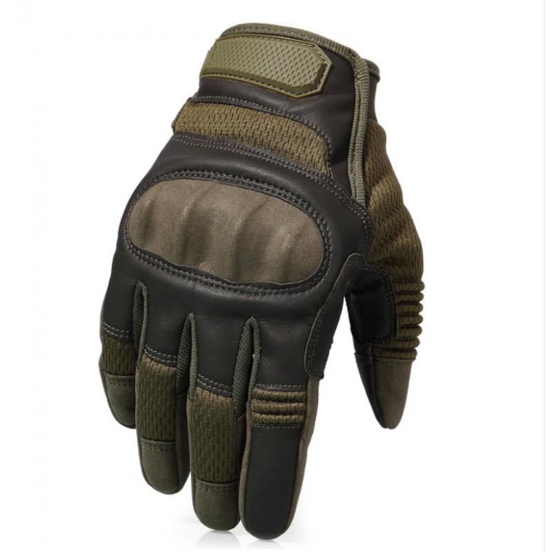 Mens Tactical Cycling Gloves Touchscreen Compatible Outdoor Sports Riding Climbing Fitness Black Army Green Wolf Brown