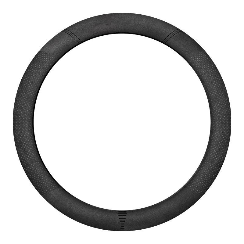 Breathable Non-slip Leather Steering Wheel Cover for 2023-2025 BYD Frigate 07 - No Sewing Required