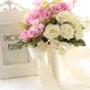 Korean Style Bridal Bouquet for Weddings - Artificial Flower Ball for Bridesmaids & Photo Props