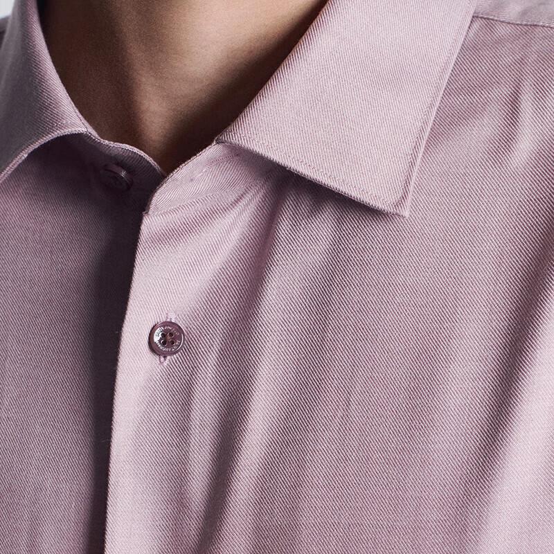 Baoxiniao Men's Formal Long-Sleeve Straight Fit Shirt