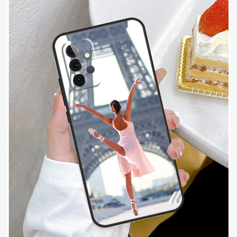 

Чехол Ballerina Ballet Dance Girl Funda для Samsung Galaxy A52 A32 A12 A14 A34 A54 A51 A71 A53 A33 A13 A15 A25 A35 A55 Samsung A13 4G