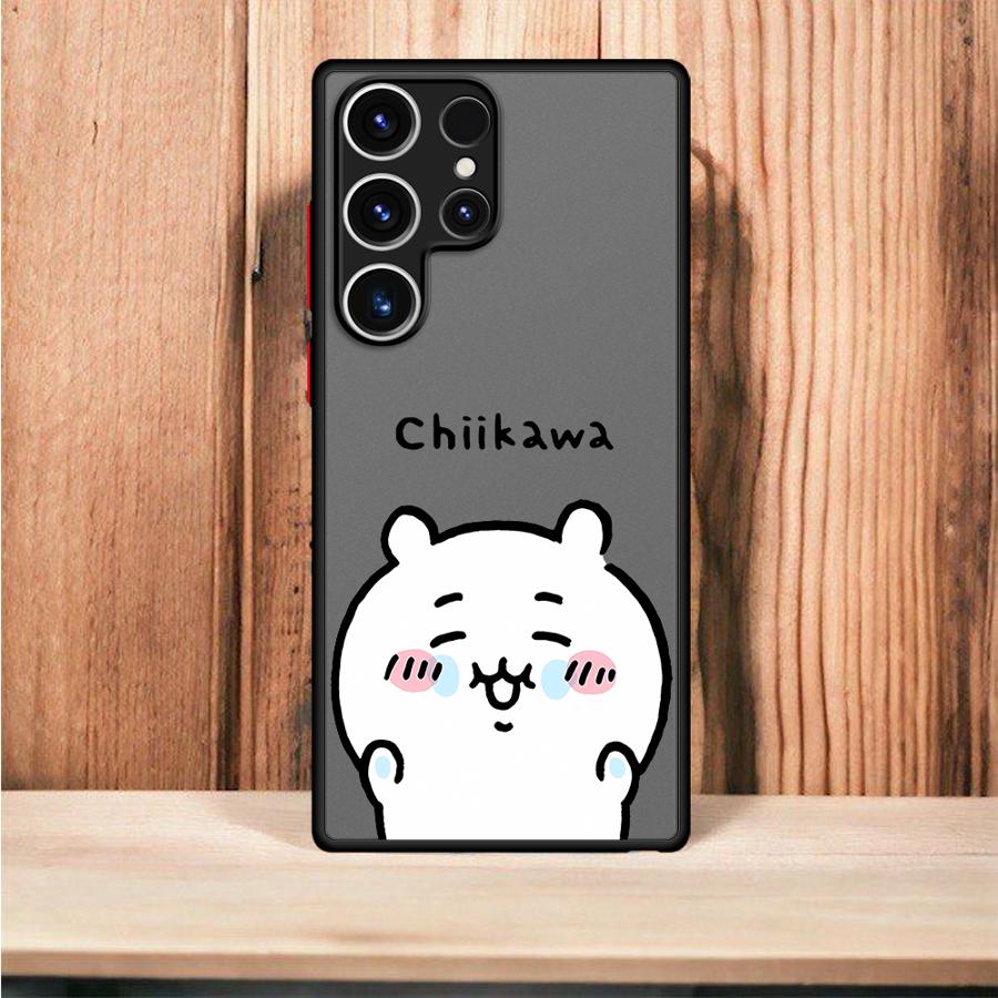 Cute Chiikawas Phone Case for Samsung Galaxy Note 10 20 Ultra S10 S9 S8 Plus S10 Lite Soft Edge