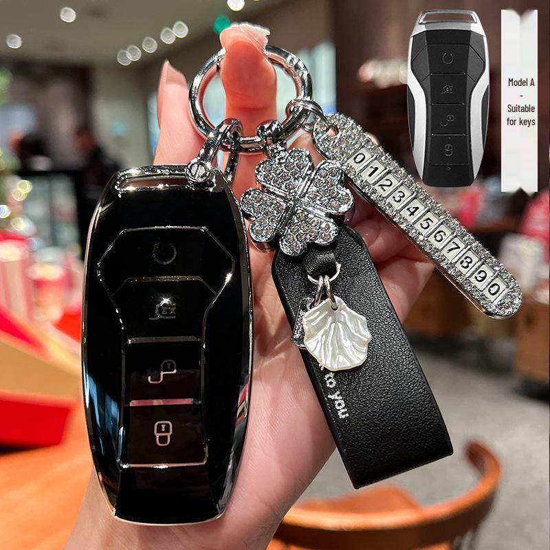 

Кейс для ключей BYD Han, Dolphin, Qin, Song, Yuan, Tang для женщин