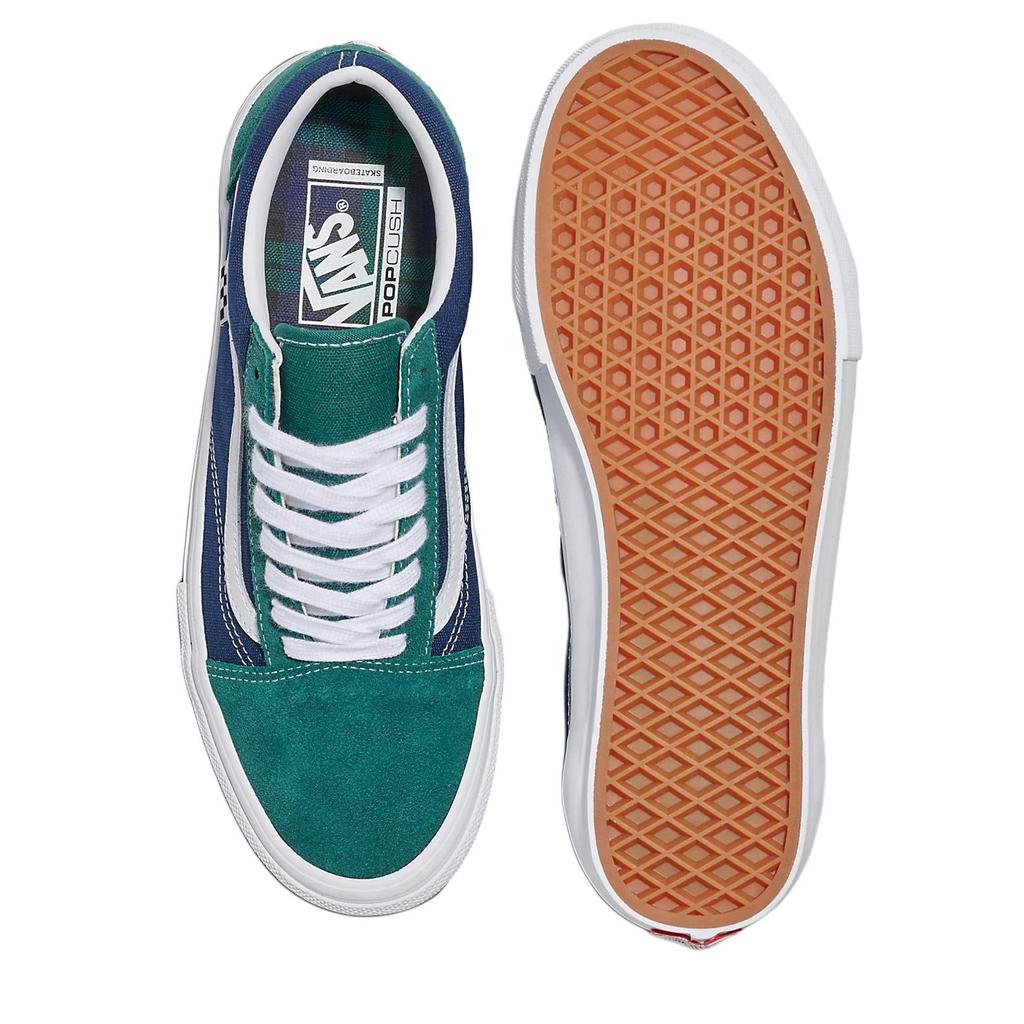 Vans Unisex Skate Old Skool Blue Green VN0A2Z3224O