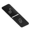 2PCS Car Left Door Lock Switch Button 2049058402 Replacement for MerceddesBenzEClass W207 20092015