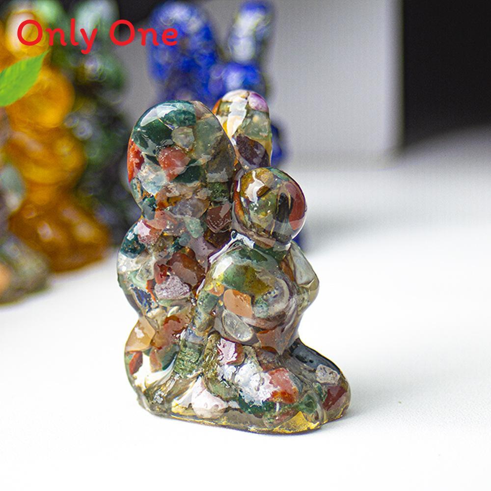 Crystal Resin Art Decor With Butterfly Fairy Office Tabletop Gift For Friends
