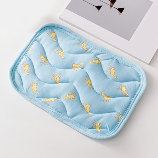 Hamster-Pad, rutschfeste Unterseite, kühles Gefühl, Cartoon-Muster, kühlendes Eistuch, Hamster-Schlafkissen, Haus, Heimtierbedarf
