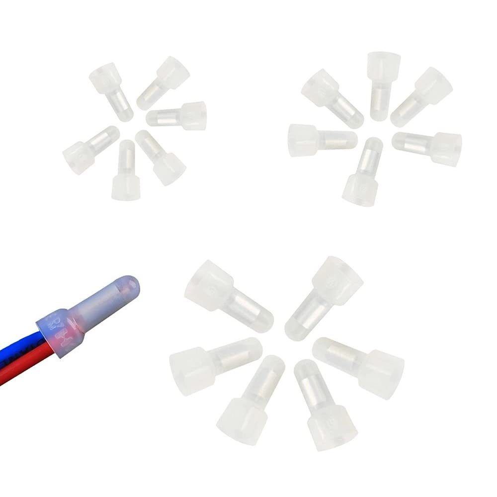 Nylon Closed End Crimp Caps Insulated Cable Terminals Connectors Cable End Closed Caps  Car Audio