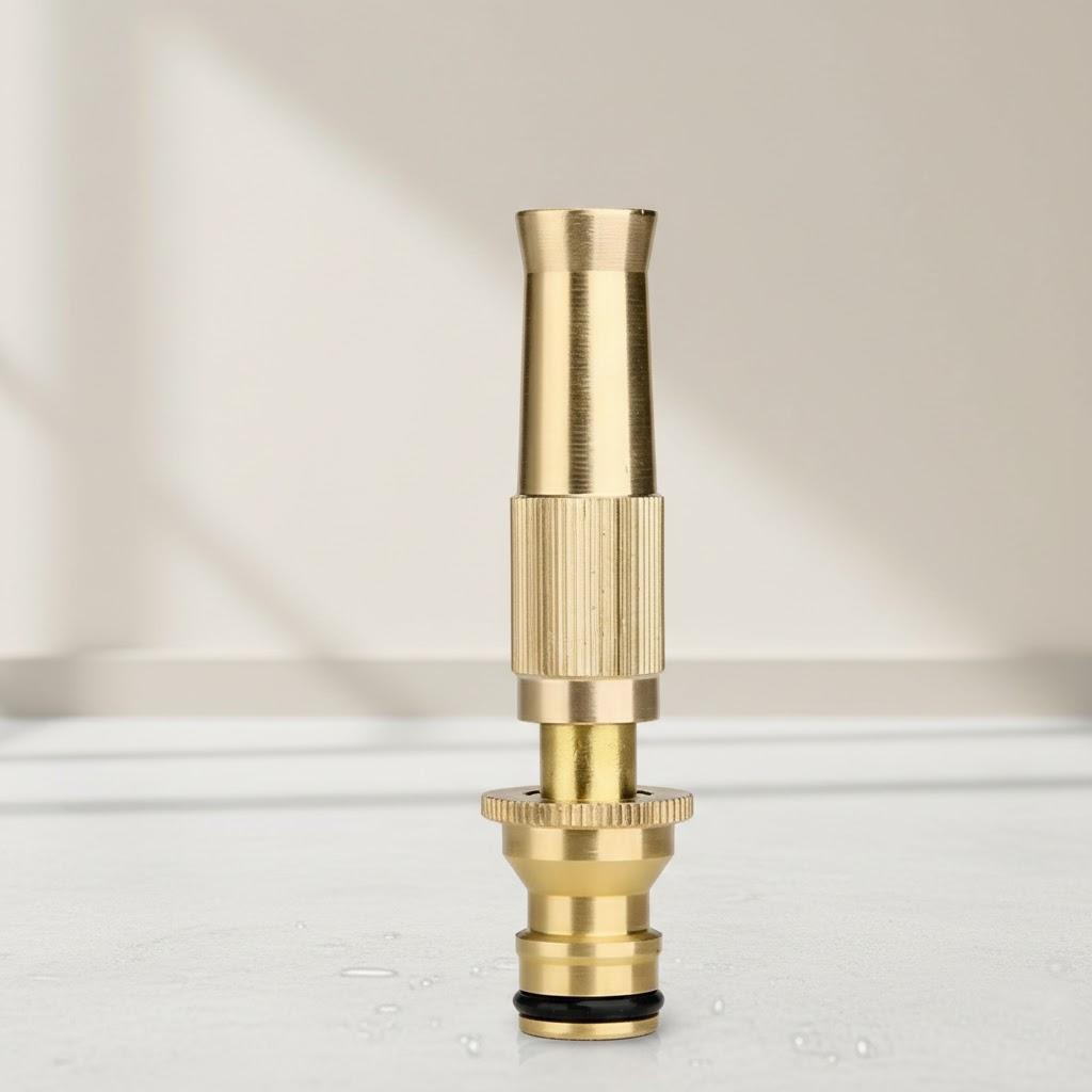 Регулируемая насадка для шланга Садовый шланг Распылитель Полив газона Система полива Садовый инвентарь Инструменты для мытья автомобиля Домашняя система полива сада золотой