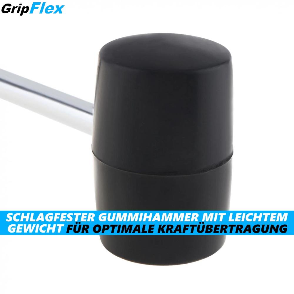 GripFlex Rubber Hammer, Sledgehammer, Soft-face Hammer, Dent Hammer, Paving Hammer