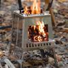 Portable Stainless Steel Firewood Camping Stove