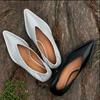 Fashion Pointed Toe Single Shoes Women's Shoes 2025 Summer New Gentle Solid Color Versatile Slip-on Scoop Shoes