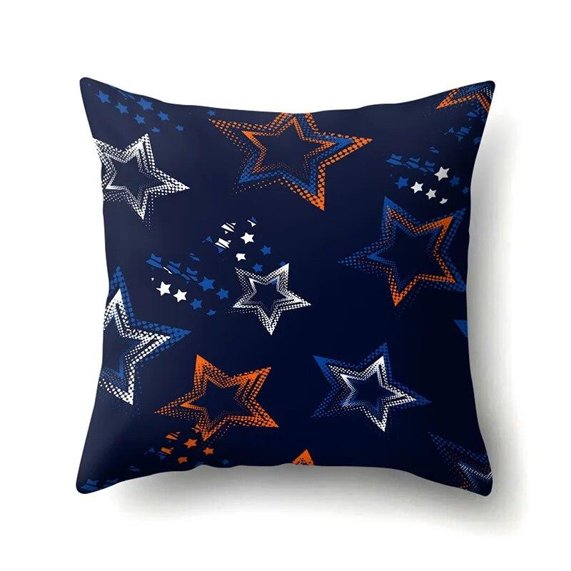 Geometric Pillowcase Car Lumbar Pillow  Cushion Sofa  toon Pattern