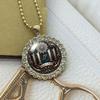Unisex Round Festival Necklace - European & American Fashion