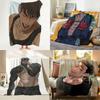 Comic S Sisyphus H Hound Throw Flannel Throw Blanket Suitable for Sofa Living Room Bedroom