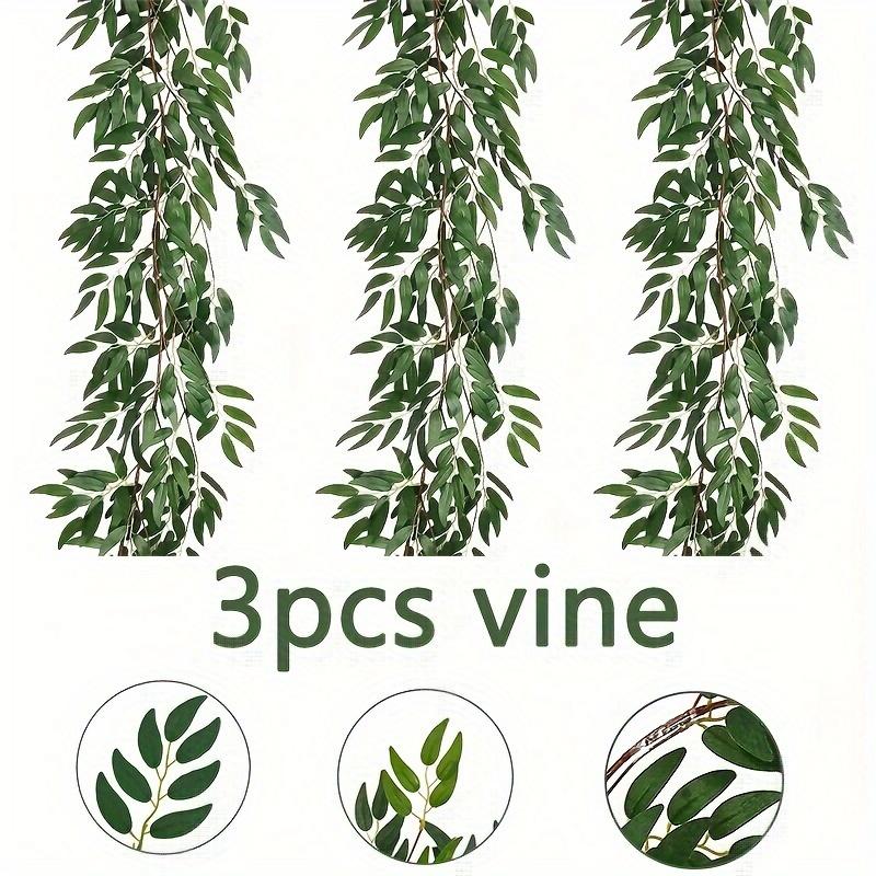 UV-Resistant Artificial Willow Vines Perfect for Home & Garden Decor, Outdoor Ceremonies, Weddings, and Holiday Parties
