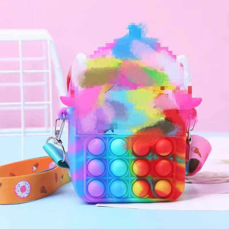 

Сучасний Гаманець-монетниця «Принцеса-винищувач щурів»: Силіконова сумка кросбоді для дорослих та дітей з функціями зняття стресу