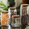 Glass Candy Jar Kitchen Grains Moisture-proof Snacks Dried Fruits Tea Storage Bottle Multifunctional Food Storage Container New