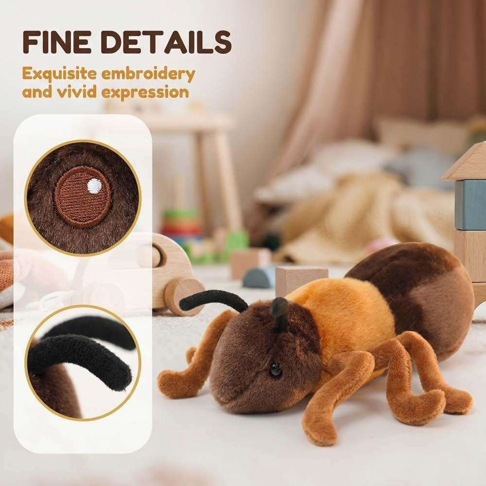 PP Cotton Lilttle Ant Plush Toys Stuffed Animal Ant Plush Doll Animal Stuffed Toys  Home Decor