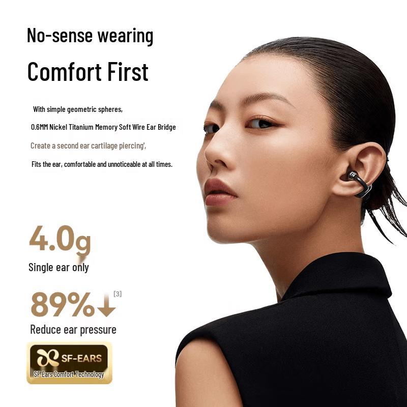 SANAG S6S Pro Ear Clip Wireless Bluetooth Headphones