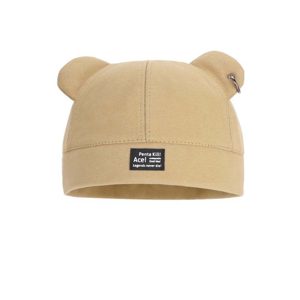 Cat Ears Ear Landlord Hat Solid Color Winter Autumn Cap Cute Watermelon Skin Cap