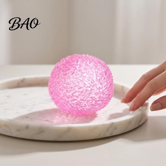 Quiet Stress Relief Toys Crunchy Ball, Ice Slushie Fidget Toy, Slow Rebound Soft Squeeze Sensory Toy for And Anxiety Kids