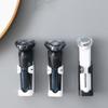 Plastic Razor Holder Self-Adhesive Shaver Storage Rack Wall Mounted Razor Rack  for Bathroom