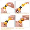 Y-Type Garden Watering Hose Fitting Adapter Extender Kit ABS Quick Coupling 1/2” Inner And Outer Thread for Hose