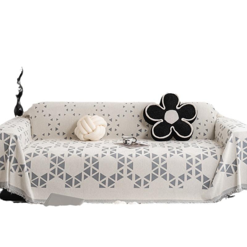 

Чехол для диванной подушки из синели, цельный тканевый чехол для дивана, полотенце, универсальное покрывало на четыре сезона, одеяло 180*130cm