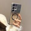 For Magsafe Hard PC+Wood Grain PU Leather Phone Case For Samsung S26 Ultra S24 S22 S23 S25 Ultra Plus FE A57 A56 A55 A37 A36 A35