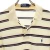 Polo by Ralph Lauren Short Sleeve Polo Shirt L Cream Type Men's Used