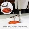 Circular Sewing Attachment Tool for Stitching, Sewing Round Marker Aid Attachment for Dressmaking and Quilting Project