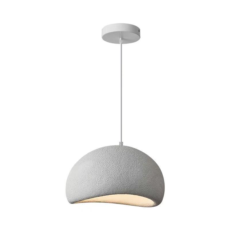 Japanese Wabi-Sabi Cloud Pendant Light for Loft Living Room or Bar Counter