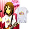 Anime KON Houkago Tea Time Tričko Unisex Krátký Rukáv Letní Trička Kawaii Grafický Potisk Tričko Retro Unisex Dámská Topy