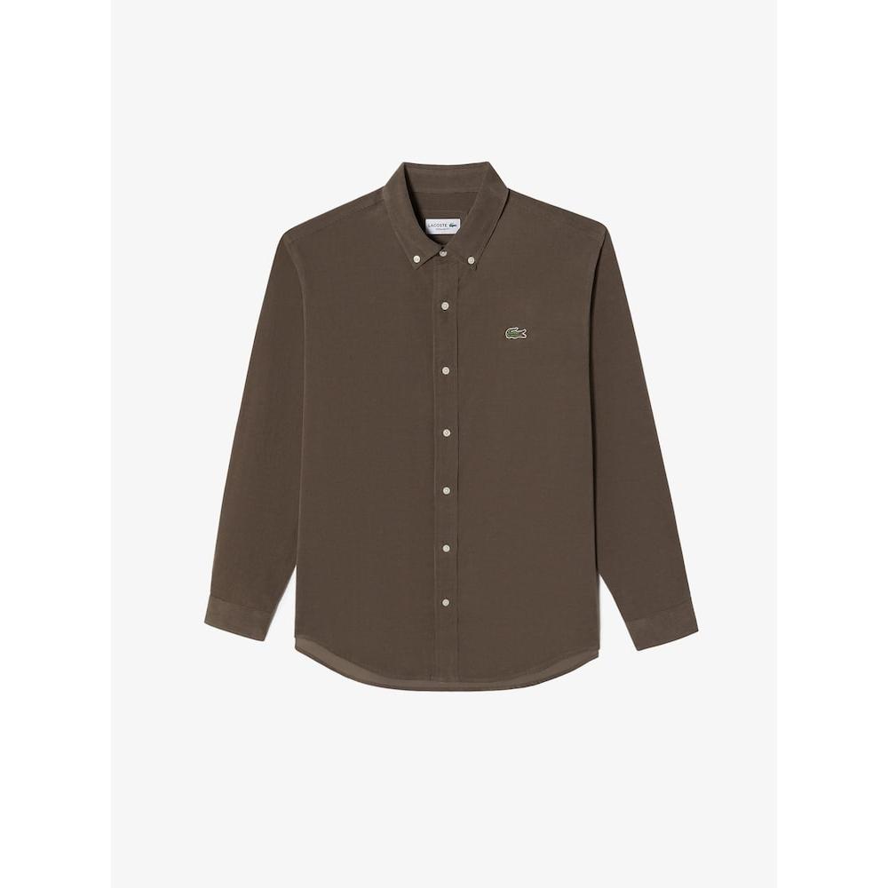 

Lacoste Мужская вельветовая однотонная рубашка Ch642e 54n Six q2nCh642e 54nSix 038