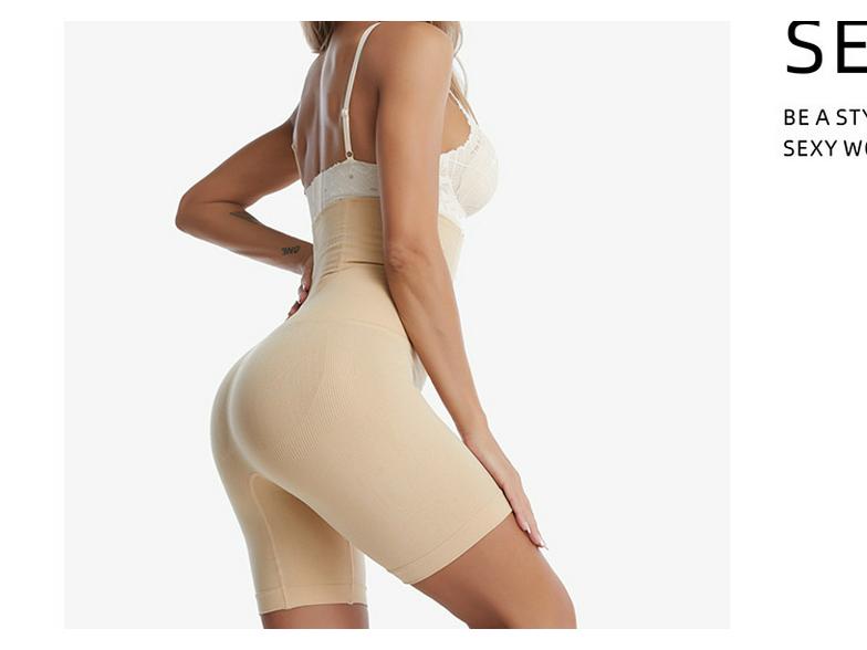 Pantaloni Modellanti Europei e Americani a Vita Alta con Controllo Pancia, Chiusura a Bottoni Regolabile e Sollevamento Glutei